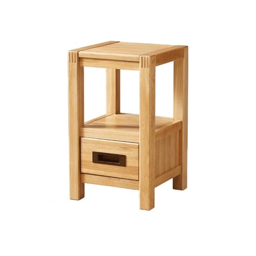 WANGHAI-666 Nachtschrank Massivholzschrank mit Schubladen for Wohnzimmer, Schlafzimmer, Arbeitszimmer, kleine Schränke for Bücher, Lampen usw. Nachttische(Groß)