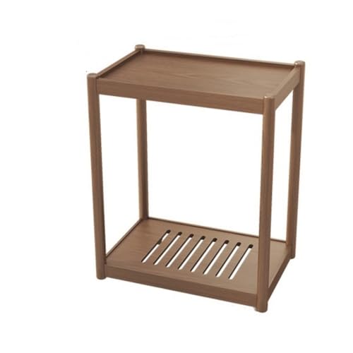 Nachttisch, Nachttisch aus Massivholz, Holz, Nachttisch mit Rollen, Beistelltisch für Schlafzimmer, Nachttisch, Nachttisch-Organizer für Schlafzimmer, Klassische Schlafzimmermöbel