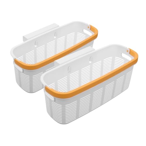 Zerodeko 2stücke Hängekorb Fürs Bett Aus Kunststoff Nachttisch Organizer Zum Einhängen Kleinigkeitenkorb Fürs Wohnheim Praktische Lagerungslösung