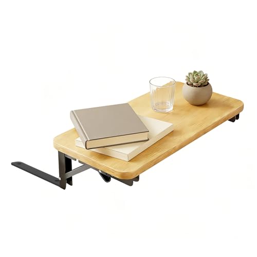 Nachttisch-Regal, faltbar, rutschfest, Nachttisch-Organizer, Schreibtisch, Nachttisch-Dekoration, schwimmender Schreibtisch, Mehrzweck-Aufbewahrungs- und Ausstellungsfläche, Zuhause, Schlafzimmer