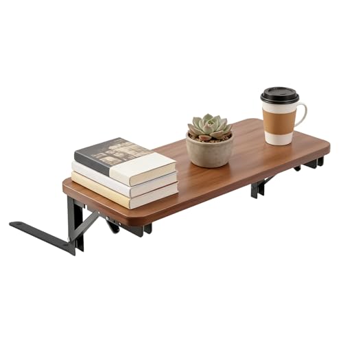 Nachttisch-, zusammenklappbares Design, 30 x 20 x 13,5 cm, schwebender Nachttisch, Etagenbett, platzsparend, platzsparend, zur Aufbewahrung von Büchern, Gläsern und Geräten in Reichweite