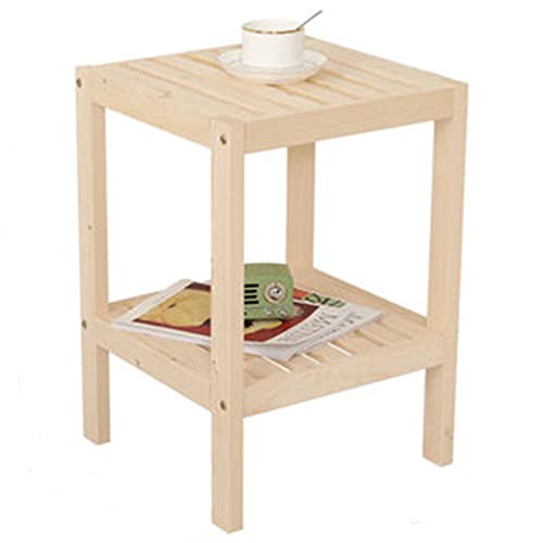 LVUNZJCA Nachttisch Modernes Schlafzimmer Nachttisch Kleiner Haushaltsaufbewahrungssch rank einfach für Eingangsbereich(50x45x45c m)