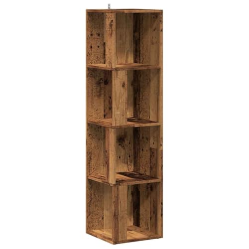 Genérico Wenjingqi-856722 Eckmöbel, Holz, antik, 33 x 33 x 132 cm