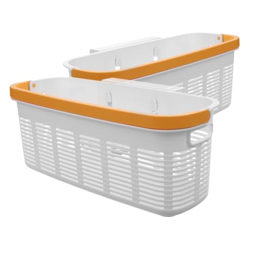 Ciieeo 2stücke Bett Organizer Zum Einhängen Nachttisch Organizer Hängekorb Fürs Nachttisch Hängekorb Aus Kunststoff Aufbewahrungskorb Fürs Wohnheim Kleinigkeiten-organizer Für