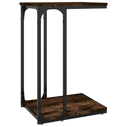 Genérico Wenjingqi Beistelltisch, Sperrholz, rauchige, 40 x 30 x 60 cm, Braun 825819