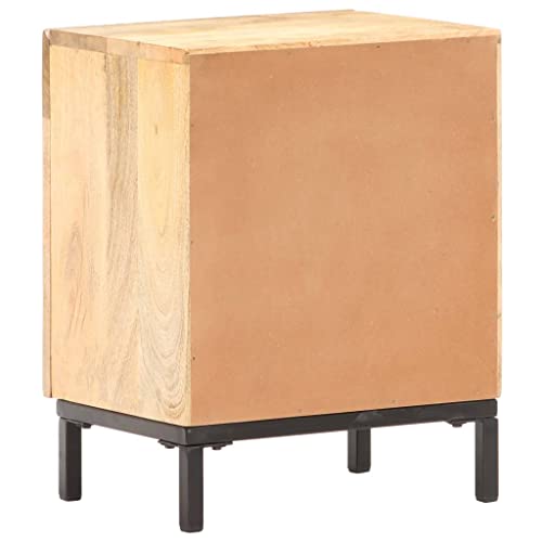 SXJEQOC Telefonschrank Beistelltische Fürs Wohnzimmer Nachtschränkchen Bedside Tables - Nachttisch 40x30x51 cm Mango Massivholz für Wohnzimmer Schlafzimmer Outdoor Jugendzimmer