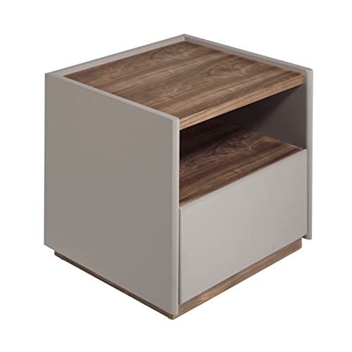 Angel Cerdá   mattem Pudergrau   Modernes Funktionelles Design Schublade offener Mulde   50 x 45 x 45 cm