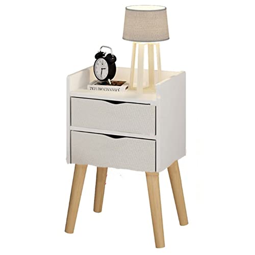 LVUNZJCA Nachttisch Nordic Locker Storage Schlafzimmer Einfacher Bett Kleiner Schrank für Eingangsbereich(Natural2)