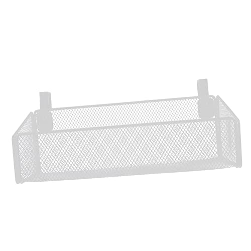EPIGEIST Hängender Metallkorb für Bett Nachttisch Platzsparender Aufbewahrungskorb mit Großer Kapazität Einfaches Einhängen ohne Bohren Stabiler Bettrahmen organizer für Schlafzimmer und