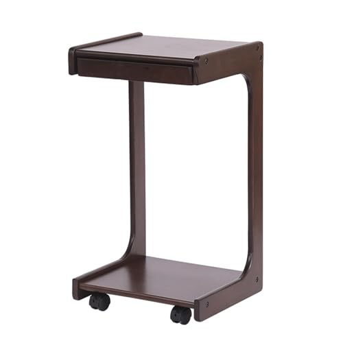 Generisch Beweglicher Beistelltisch Mit Rollen, Massivholz, Couchtisch, Sofa, Lagerregal, Wohnzimmer, Kleiner Tisch, Werkbank, Nachttisch