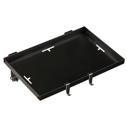 Generisch Nachttisch Bett Hängeregale,Anbringbar Beistelltisch Schülerzimmer Bett Ablage - Klappbar Organizer Mit Kabelmanagement Für Smartphone Becher Buch Brille Wohnung Oberes