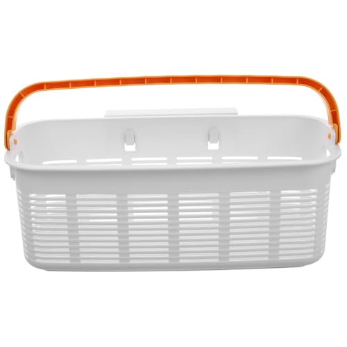 TOBBOMEY Bett Organizer zum Einhängen Robustes Nachttisch Hängekorb mit Großer Tragfähigkeit Praktischer Aufbewahrungskorb für Bücher Handy und Snacks für Schlafsaal und Büro