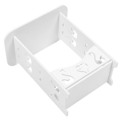 Mobestech Kleiner Beistelltisch für Schlafzimmer und Wohnzimmer Schmaler Nachttisch Kompaktes Design für Kleine Räume Ablage für Getränke Multifunktional