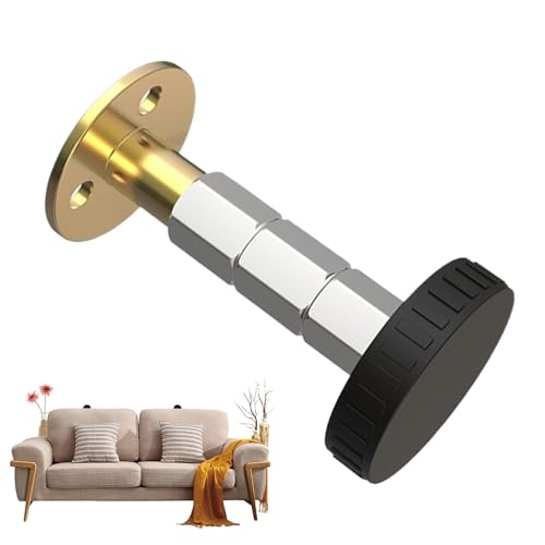 Stronrive Kopfteilschutz Für Die Wand | Wandmontierte Bettgestellstopper Mit Gewinde | Anti-Rutsch Verstellbares Möbelzubehör Für Schränke Sofas Nachttische Kinder Erwachsene