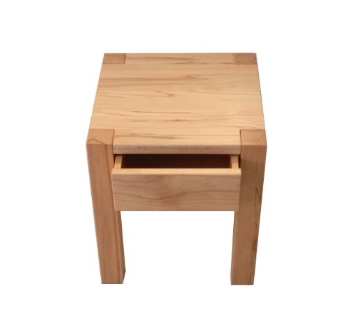 Martin Weddeling Nachttisch Kernbuche massiv.Modell Farah 40x40x40cm hoch.