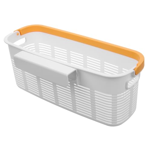 BAZEITFLOW Nachttisch Organizer Hängekorb Für Wohnheim Stabile Aufbewahrungstasche Zum Einhängen An Bett Und Schrank Multifunktionaler Kunststoffkorb Für Schreibtisch Und Bettrahmen Robust Un