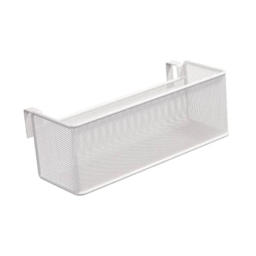 Colcolo Hängender Aufbewahrungskorb für Nachttisch, Hängekorb, Metallregal für Etagenbetten im Schlafsaal, Krankenhausbetten – Schlafzimmerutensilien für Zeitschriften, Fernbedienungen, Mobiltelefone