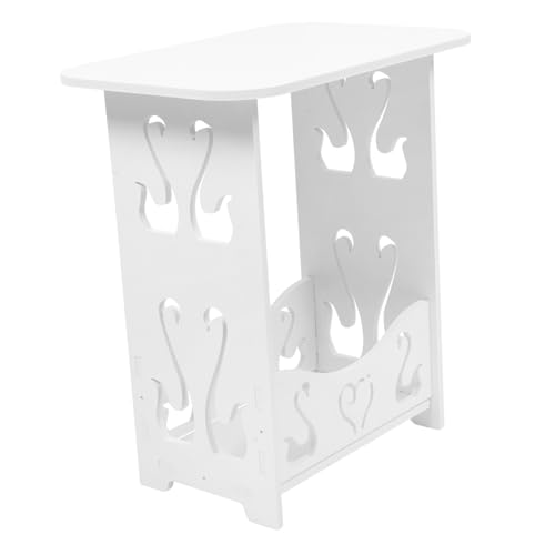 Cabilock Kleiner Beistelltisch Multifunktionale Nachttisch lösung Für Schlafzimmer Wohnzimmer Für Bücher Getränke Modernes Design Für Kleine Räume Cabilock Kleiner Beistelltisch Multifunktionale Nachttisch lösung Für Schlafzimmer Wohnzimmer Für Bücher Getränke Modernes Design Für Kleine Räume