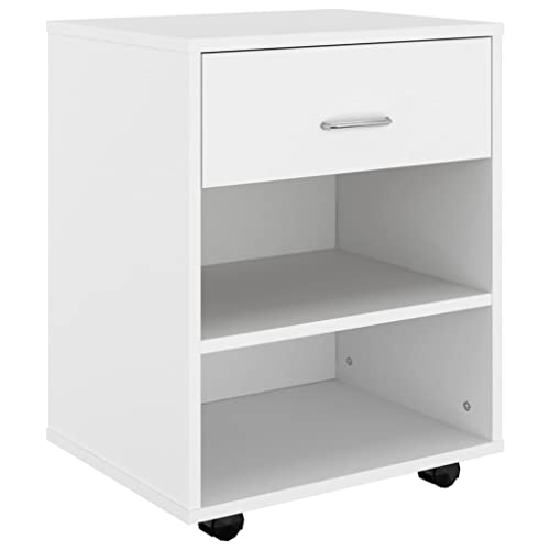 Genérico Wenjingqi 808467 Schrank Rollen, Sperrholz, 46 x 36 x 59 cm