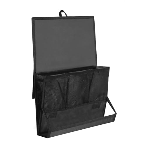 Netoches Nachttisch-Organizer, Nachttisch-Organizer, Hänge-Organizer mit Steckdosenleistenhalter und Verstellbaren Riemen, Bett-Hängetasche für Zuhause, Etagenbett, Schlafsaal, Sofa