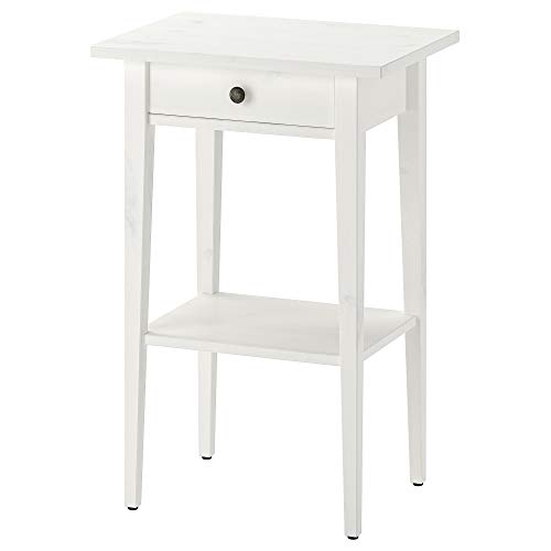 HEMNES Nachttisch, 46x35cm, weiß gebeizt