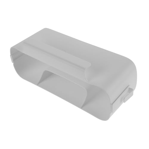 SHINEOFI Bed Organizer zum Einhängen Weißer Nachttisch Aufbewahrungskorb mit Doppelhaken Vielseitiger Bett Organizer für Bücher Tablets Snacks für Schlafzimmer Wohnheim Büro und