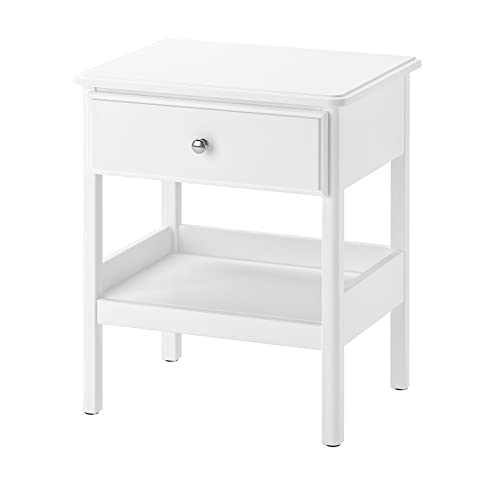 IKEA 702.999.59 Nachttisch, Holz, weiß