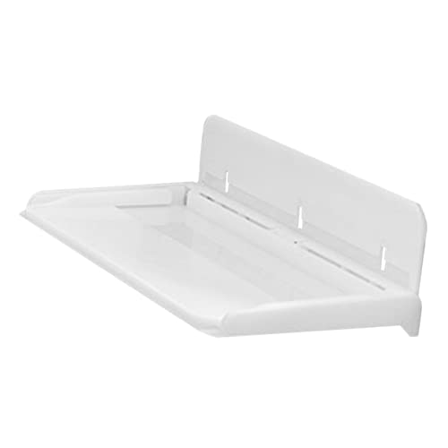 MAGICLULU Nachttisch Koje Schwebende Eckregale Bücherregal Falten Schoß Zusammenklappbare Kiste Halter Tabletts Schublade Regale Für Die Wand Wohnheimmöbel Leiter Spitze Bahnhof P.s Weiß