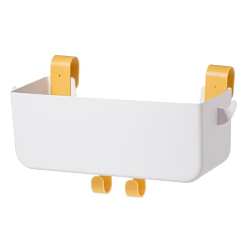 TOVINANNA Nachttisch Organizerkorb zum Einhängen Multifunktionaler Bett Hängekorb aus Elegantem Kunststoff Schlafzimmer Aufbewahrungskorb für Wohnheim und Babybereich