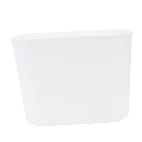 Alipis Aufbewahrungskorb ablagekörbe kühlkorb einkaufskorb Kleinkramkorb plastikkorb wa?schekorb Platz groß Würfel stapelbare Mini Kleinigkeiten-Organizer Weiß