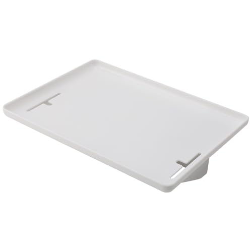 NCONCO Nachttischregal, Nachttischregal zum Aufhängen, Tablett Nachttischregal Regal für Bett mit Kabelmanagement, platzsparender Kleiner Nachttisch, für Telefon Tablet Bücher (32 * 23. 5cm)