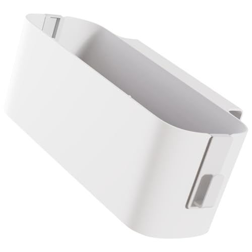 Hohopeti Hängender Bett-organizer Aus Kleiner Nachttisch-aufbewahrungsk orb Zum Einhängen Für Schreibwaren Bücher Und Kleinigkeiten Mit Seitlichen Doppelhaken Für Kopfhörer Etc Robust Und La