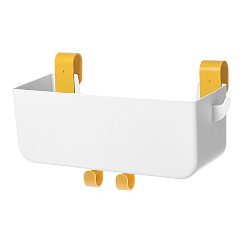 Generico Organizer – PP 12 × 8 × 5,6 Zoll | Nachttisch-Aufbewahrungsk orb mit Haken | Hängebox für Fernbedienung Handy Bücher Tablet Brille Nachttisch Schlafsaal Zuhause