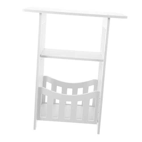 VALICLUD Moderner Kleiner Beistelltisch mit Stauraum Vielseitiger Nachttisch und Sofa Side Table für Schlafzimmer Wohnzimmer Kompakt und Praktisch für Bücher Getränke und Essentials