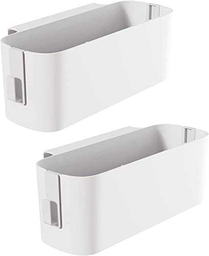 RZXBB Bett Organizer Zum Einhängen,Hängender Aufbewahrungskorb,Wickelt isch Organizer zum Anhängen,Hängeaufbewahr ung,Aufbewahrungskorb zum Aufhängen,Wandkorb für Buch Magazin Schlafsaal (2PCS)