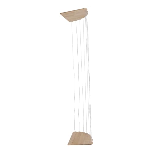 SWOOMEY Stofftier Spielzeugregal Kit Dekoration Verstellbare Tiere Hängematte Tiere Kinderschild Kinderspielzeug Sommerspielzeug Nachttisch Watanzug Reparaturmanschette Lustiges Weiß Holz