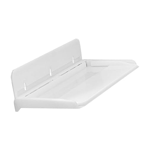 JEWEDECO Klappbarer Nachttisch Organizer aus Stabilem Material Faltbares Wandregal für Bett Hängendes Aufbewahrungssystem für Schlafzimmer für Fernbedienungen Handys