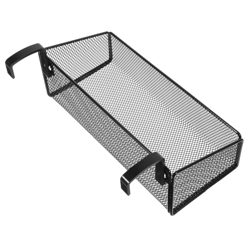 ASAKKURA Robuster Bett Organizer zum Einhängen Multifunktionaler Hängender Aufbewahrungskorb aus Eisen für Schlafzimmer Studentenwohnheim und Küchenschrank Stabiler Nachttisch hängekorb