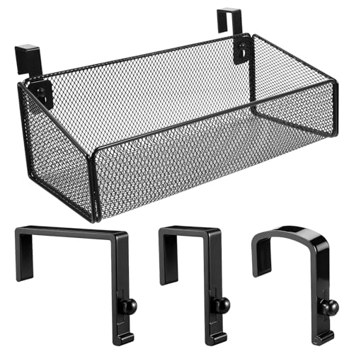 Nachttisch-Organizer aus Metall, Hängekorb Für Bett Mit 3 Abnehmbaren Haken Aufbewahrungskorb Für Schlafzimmer Schlafsaal Und Haushalt Zum Organisieren Von Büchern phone Und Getränken, Fernbedienungen