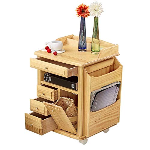 Nachttisch auf Rollen