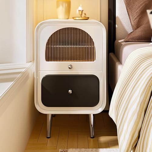 OIFAODAO Nachttisch, Beistelltisch, Bauernkommode, Massivholz, Nachttisch, Bettständer, Schlafzimmermöbel for Zuhause, Schlafzimmerzubehör, Büro und Studentenwohnheim