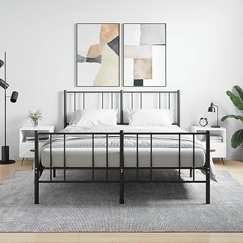 Makastle 2er Set Nachttische, Night Stand mit 1 offenem Fach und 1 Schublade, Nachtschrank Schlichter Beistelltisch für Schlafzimmer Wohnzimmer, Hochglanz-Weiß 40x35x47,5 cm Holzwerkstoff