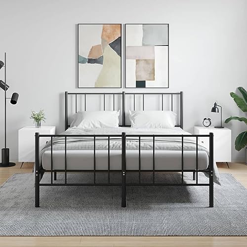 Myheimly Nachttische Nachttisch Nachtschrank Nachtkonsole Telefontisch 2 STK. Hochglanz-Weiß 40x40x50 cm Holzwerkstoff 3030163de