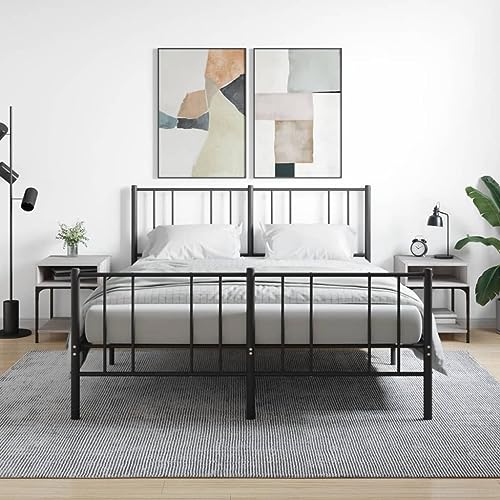 Mokuyary Nachttische 2 STK. Grau Sonoma 40x41x50 cm Holzwerkstoff Beistelltisch, Nachtschrank Schlafzimmer, modern für Wohnzimmer Schlafzimmer Arbeitszimmer Gästezimmer