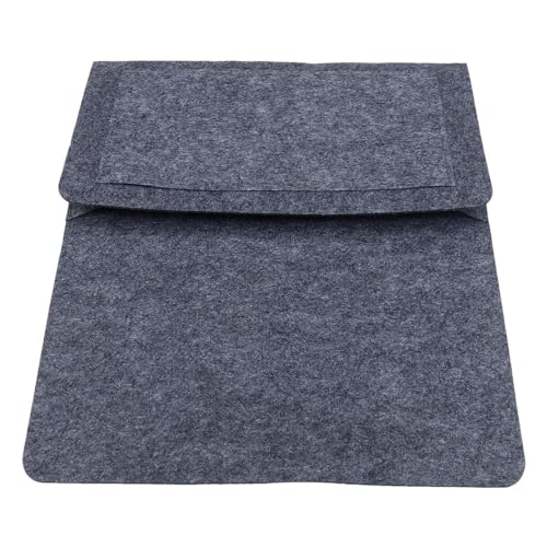 DIYEAH Filz Betttasche zum Einhängen Nachttisch Hängeorganizer mit Taschen Aufbewahrungstasche für Buch Fernbedienung Handy Sofa Platzsparend und Modern Dunkelgrau