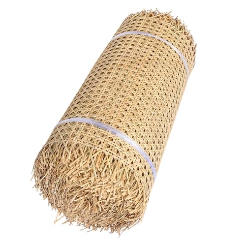 Natürliche Rattan-Weidenrolle für Möbelreparatur, 35/40/45/50/55/60/90/100 cm breit, perfekt für Stuhl, Nachttisch und DIY-Projekte, langlebiges Rohr-Mesh-Material