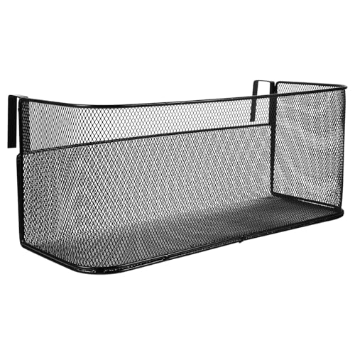 LIFKOME Hängender Aufbewahrungskorb Haken Stabiler Betttisch organizer Nachttisch zum Einhängen für Schlafzimmer Büro Studentenwohnheim für Bücher Handy Snacks und Kleinteile