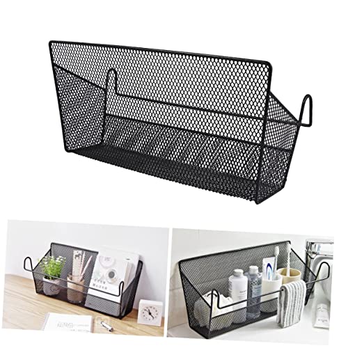 MAGICLULU 2stücke Hängekorb Bett Schlafsaalkorb Nachttisch-aufbewahrungsk orb Zum Einhängen in Regale Für Snacks Müsli Konserven Reinigungsmittel Und Hygieneartikel Platzsparend Und Einfach a