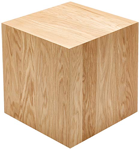 Jan Kurtz Hocker, Holz, Braun, 45 x 45 x 46.5 cm