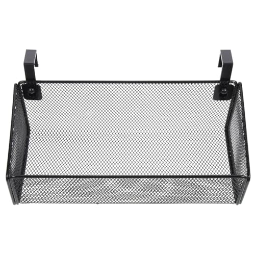 HOOTNEE Metall Hängekorb Für Nachttisch Robuster Bett Organizer Für Wohnheim Apartment Zuhause Aufbewahrung Von Büchern Handtüchern Smartphones Und Mehr